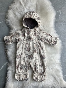 Tuta gattonante per bambini tuta impermeabile primavera autunno pagliaccetto Casual con cerniera stampa Cartoon per ragazzi ragazze - Product Image 6