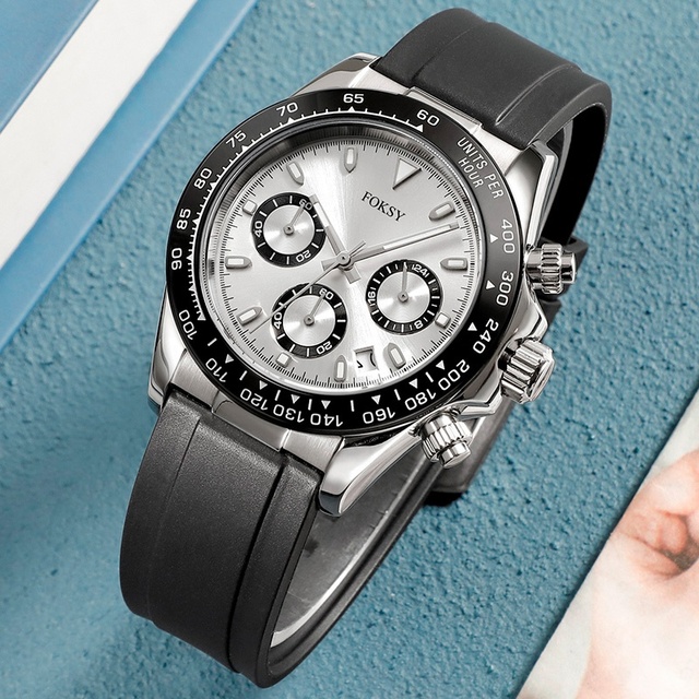New Style OEM ODM Watches  VD53 Movement Multi Function  Chronograph Watches with Luminous Hands Custom Logo Watch