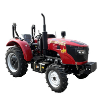 Tractor Agrícola de 50HP a Precio Económico, Motor Diésel 4x4, Certificación CE EPA Euro 5, Maquinaria Agrícola con Implementos de Carga