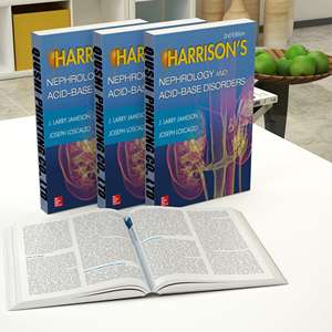 Libro de texto médico de Nefrología y base ácida de Harrison, Impresión de MOQ pequeño, encuadernación de costura, Encuadernación perfecta - Product Image 6