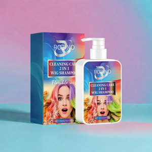 ROZINO 150ml Champú 2 en 1 para limpieza y cuidado de pelucas sintéticas y de cabello humano, extensiones de cabello - Product Image 2