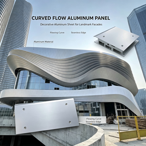 Revestimiento de Fachada Contemporáneo con Superficie de Espejo Anticorrosión para Exteriores de Edificios y Centros Culturales - Product Image 3