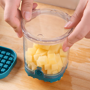 FruitCup Strawberry Cutter Slicer Cup Banana Slicer Egg Slicers Detachable Fruit with Push Plate Cutter Kitchen Gadget - Product Image 2