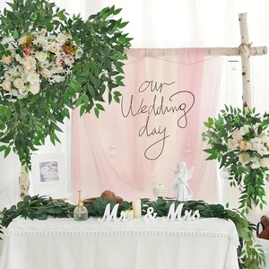 Foglie di Eucalipto e Salice Artificiali per Decorazioni Nuziali e Domestiche - Fiori Finti in Seta e Plastica per Commercio Transfrontaliero - Product Image 1