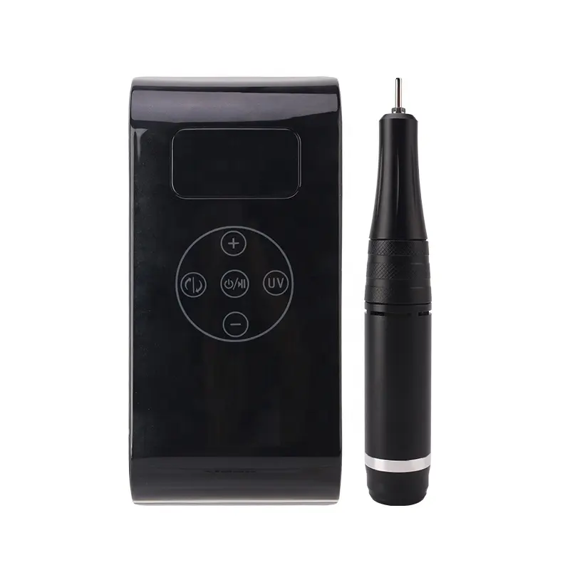 Lidan Multifunctionele Mini Nail Lamp Polijstmachine Alle-In-een Draagbare Oplaadbare Nail Boor Met Polijsten Pen