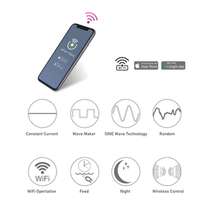 Jebao MCP Series WIFI Smart Cross-Flow Circulating Pump <strong>Wavemaker</strong> with LCD Display Controller Silent <strong>for</strong> Fish Tank <strong>Aquarium</strong> - Product Image 4