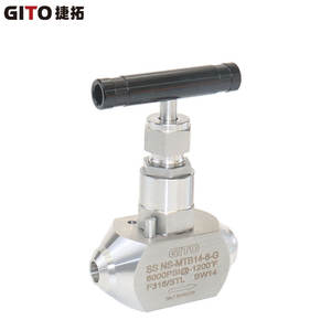 Válvula de Aguja Soldada de Acero Inoxidable SS316L de Alta Presión con Estructura de Bola Forjada de Barra Cuadrada NS para Gas, Resistente a Altas Temperaturas - Product Image 2