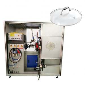 Couvercle en verre trempé pour batterie de cuisine, Machine de couverture de couvercle en verre produisant une ligne - Product Image 2