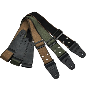 Adjustable <b>Guitar</b> <b>Strap</b> Polyester PU <b>Leather</b> <b>Strap</b> for Acoustic Electric <b>Guitar</b> Color Mixed - Product Image 1