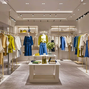 Attrezzatura Boutique appendiabiti a parete scaffali da esposizione per <span class=keywords><strong>uomo</strong></span> <span class=keywords><strong>abbigliamento</strong></span> moderno negozio di Interior Design - Product Image 2