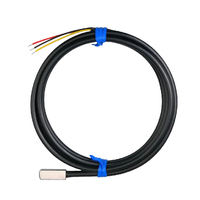 Capteur de Température DS18B20-2 Étanche IP67 1 Wire Sonde Plate Adhésive Câble RVVP Capteur de Température