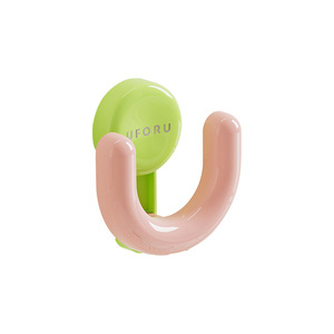 An Zhenya Soporte de pared con ventosa para zapatillas, sin taladro, 2 ganchos, gancho de almacenamiento extraíble para baño - Product Image 4