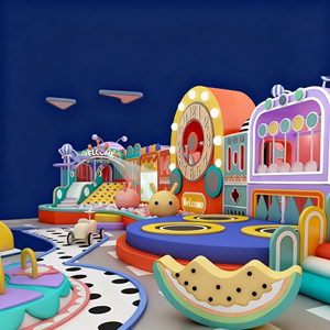 Grandes instalaciones de juegos para interiores para <span class=keywords><strong>parques</strong></span> de atracciones <span class=keywords><strong>infantiles</strong></span> Centro comercial Proyecto de entretenimiento Equipo de Juegos <span class=keywords><strong>pequeños</strong></span> - Product Image 4