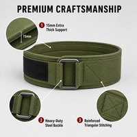 Ceinture de musculation professionnelle épaissie NJ pour l'entraînement de force, soutien lombaire pour les squats et les soulevés de terre