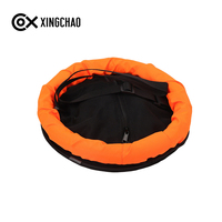 Panier flottant à séchage rapide pour poissons, pliable, en maille de nylon, pour la conservation des poissons vivants, filet de pêche pour kayak, bateau, quai