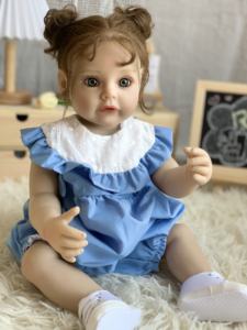 Muñecas Reborn Molde R&B Niña Bebé Negra Venta Económica Muñeca Líquida de Silicona Cuerpo Completo Mini Gemelos Recién Nacido Realista - Product Image 6