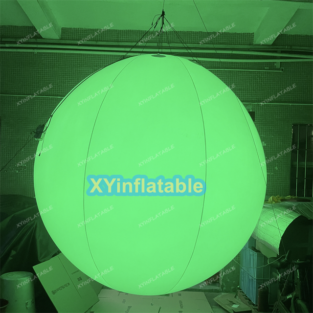 Stage Decoration DMX Control LED Inflatable Balloon PVC Lighting Balloon for Concert