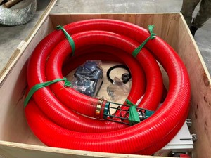 Sıcak satış orta tahrikli çift esnek tüp konveyör tahıl emme makinesi pirinç kamyon yükleme emme makinesi boru taşıyıcı - Product Image 4