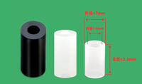 Entretoises creuses droites en nylon M3 M4 M5 en gros, entretoises isolantes en plastique ABS PA66 pour support de montage de carte PC/PCB