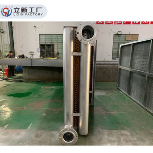 Lixin Factory Hydronic <b>Heat</b> Exchanger Aluminum <b>Tube</b> Fin Water Cooling Custom Made For Textile Industry - Product Image 3