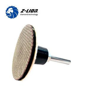 Z-LION 2 "plaqué diamant tampons de polissage <span class=keywords><strong>disque</strong></span> rond tampon de polissage outil de meulage <span class=keywords><strong>sans</strong></span> pôles - Product Image 2