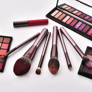 Juego de Brochas de Maquillaje Profesional de 12 Piezas Color Morado Uva de Alta Calidad, Imprescindible en 2024, MCF - Product Image 2