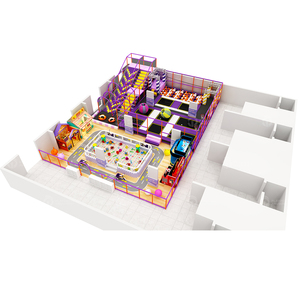 Aire de jeux intérieure sur le thème des robots personnalisée, aire de jeux en sable, toboggan pour enfants, magie - Product Image 2
