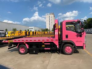 8-10 tonnes poids de remorquage euro III IV V diesel 21m 5 tonnes dépanneuse à plat de récupération de treuil à vendre - Product Image 6