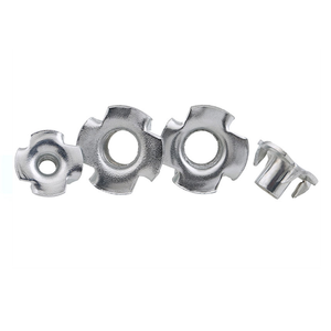 M3 M4 M6 M8 M10 mạ kẽm đồ nội thất Pre nhúng bốn Claw <span class=keywords><strong>Nut</strong></span> 304 thép không gỉ bảng gỗ dát <span class=keywords><strong>Nut</strong></span> TEE hạt với pronge - Product Image 5