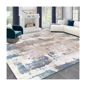 Alfombras y alfombras de sala de estar de estilo turco americano de gran tamaño impresas en 3D lavables a máquina ecológicas en 3D - Product Image 1