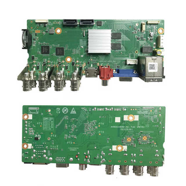 4k-N Dvr 8ch Pcb Board Recorder 5mp Ip Ai Face Motion Detection Cloud Xmeye Cctv Video Surveillance 8 Channel Pcb Ahd Dvr Board