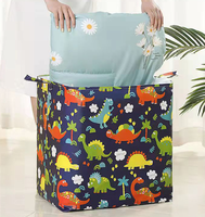 Sac de rangement extra large en coton et lin, robuste, idéal pour déménager, vêtements sales, grande capacité, design matelassé