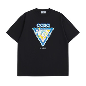 Camiseta Personalizada para Hombre, 100% Algodón Jersey, Estampada, Manga Corta, Cuello Redondo, Casual, con Logotipo y Patrón para Ropa Urbana - Product Image 3