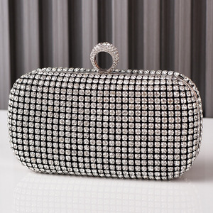 Women Clutch Handbags <strong>Glitter</strong> Purse Crystal Bridal Wedding Purse Rhinestone Party Prom Handbag Rhinestone Evening <strong>Bag</strong> - Product Image 2