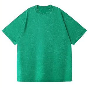 เสื้อทีเชิ้ตโอเวอร์ไซส์สำหรับผู้ชายผ้าคอตตอนซักแนววินเทจพิมพ์ลายแขนสั้นระบายอากาศได้ - Product Image 2