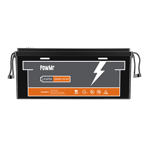 For <b>Rechargeable</b> 200Ah 25.6V <b>Battery</b> 5.12KWh Energy Storage Solar <b>Battery</b> Support Parallel/Series Portable Hybrid Grid - Product Image 1