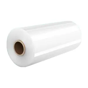 Factory Wholesale Hand Stretch Wrap Film Lldpe Material Roll Cling Film Strech Film
