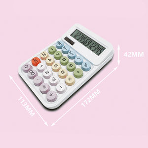 <span class=keywords><strong>10</strong></span>位台式计算器，带大液晶显示屏，办公用新颜色设计促销风格 - Product Image 3