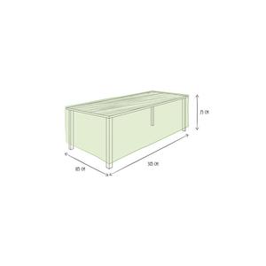 ฝาครอบกลางแจ้ง perel สำหรับโต๊ะสูงถึง300ซม. - Product Image 3