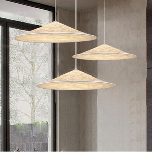 PM-Nordic Home Decor Dining Room Pendant Lamp E27 White <strong>Rice</strong> Paper Art Customize Hanging Pendant <strong>Lights</strong> for Home Dining Room - Product Image 1