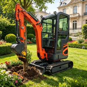 Multifunction 3.5ton <b>Mini</b> Excavator All-terrain Small Digger Bagger Fit for Breaker Grapple <b>Drill</b> Ripper Many Attachments - Product Image 2