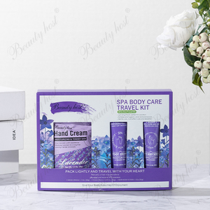Ensemble de soins de la peau en gros, kit de voyage pour le corps au parfum de lavande, hydratant, anti-âge, anti-rides - Product Image 4