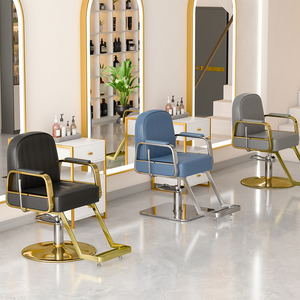 Fauteuils de Barbier Hydrauliques Modernes en Gros, Pivotants à 360 Degrés, Réglables en Hauteur, Chaise Professionnelle pour Salon de Coiffure et Esthétique - Product Image 1