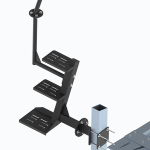 Marchepieds réglables pour <span class=keywords><strong>remorque</strong></span> de bateau, avec marches antidérapantes, marchepieds de <span class=keywords><strong>remorque</strong></span> pour bateaux à moteur et pontons - Product Image 1