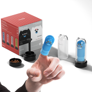 Cepillo de Dientes Desechable Suave para Mascotas, para Gatos y Perros, Limpieza Bucal en Casa con Cerdas de Silicona - Product Image 1