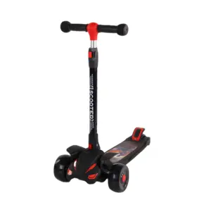 2023 Nieuwe Hoge Kwaliteit Beste Prijs 3 Flash Wheels Kid Scooter Verstelbare Klapstoel