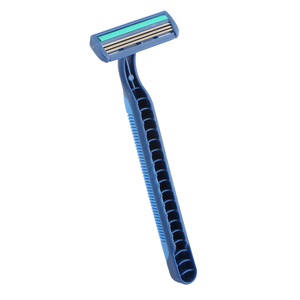 Wholesale Triple <strong>Blade</strong> Disposable <strong>Razor</strong> With Rubber Handle and Stainless Steel <strong>Blade</strong> - Product Image 5