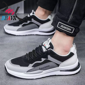 Zapatos Blancos para Hombre, Verano, Nuevos, Transpirables, Superficie de Malla, Diseño Deportivo Juvenil, con Suela de Phylon, para Primavera - Product Image 4