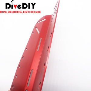 Plaque dorsale BCD01-A légère en aluminium, anodisée, pour plongée technique et récréative - Product Image 5