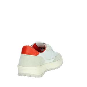 D.A.T.E. Sneakers Donna Bianche e Rosse 37 in Tela, Scarpe Trendy - Product Image 3